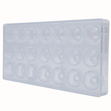 CW12054 THE CIRCLE - NICK KUNST CHOCOLATE WORLD - forma z poliwęglanu do pralin dekorowanych