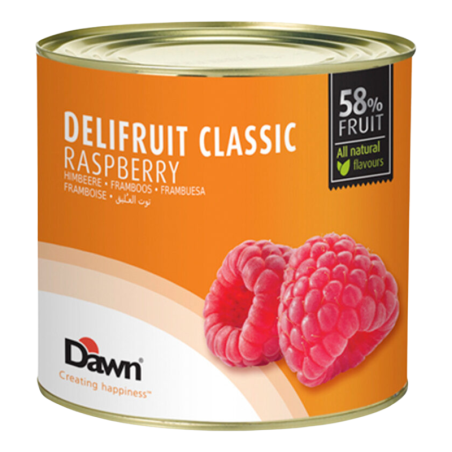 op. 2.7 kg Delifruit Classic Raspberry Dawn Foods - gotowe nadzienie owocowe - malina
