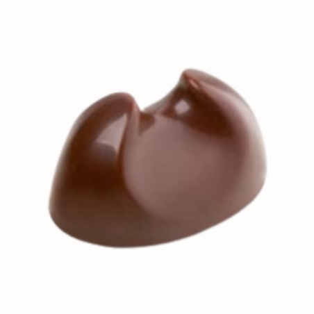 PC43 Pavoni Italia - forma z poliwęglanu do pralin - dł. 36 x szer. 25 x wys. 20 mm / poj. 10 g x 21 pralin