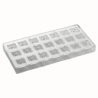 PC51 Iconic Pavoni Italia - forma z poliwęglanu do pralin - dł. 26 x szer. 26 x wys. 16 mm / poj. 10 g x 21 pralin