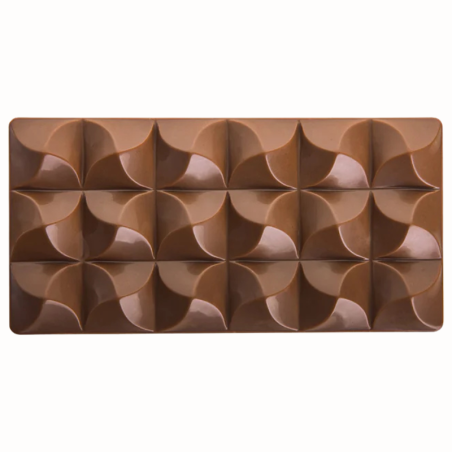 PC5009 Moulin Pavoni Italia - forma z poliwęglanu do tabliczek czekolady