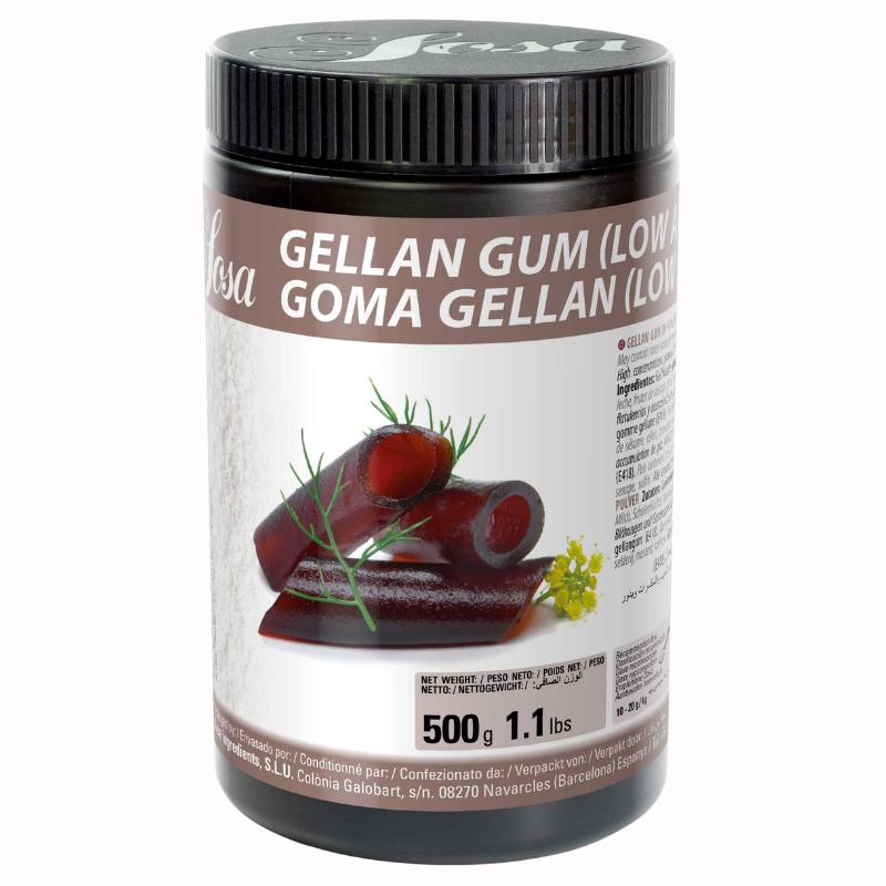 op. 500 g Guma Gellan - Sosa Ingredients - funkcjonalny dodatek spożywczy - żelujący i zagęszczający op. 500 g Guma Gellan - Sosa Ingredients - funkcjonalny dodatek spożywczy - żelujący i zagęszczający