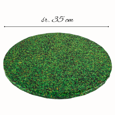 ∅ 35 cm PODKŁAD MOTYW TRAWY 30343 wysokość ok. 12 mm