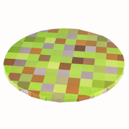 1 szt. ∅ 30 cm PODKŁAD OKRĄGŁY MINECRAFT gruby kolorowy podkład do tortów o wysokości ok. 1.2 cm