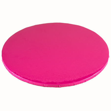 ∅ 30 cm PODKŁAD RÓŻOWY CIEMNY 30376 z motywem kwiatowym wysokość ok. 12 mm