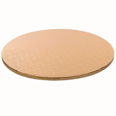 ∅ 25 cm PODKŁAD ZŁOTY MODECOR 30447I metalizowany wysokość ok. 12 mm