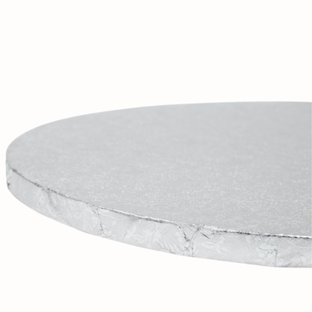 ∅ 20 cm PODKŁAD SREBRNY MODECOR 30616H metalizowany pakowany pojedynczo wysokość ok. 12 mm