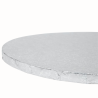 ∅ 45 cm PODKŁAD SREBRNY MODECOR 30621H metalizowany pakowany pojedynczo wysokość ok. 12 mm