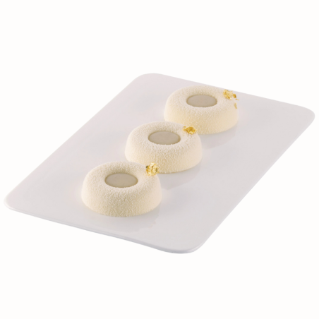 SF012 Big Savarin Silikomart - uniwersalna forma silikonowa - śr. 72 x wys. 23 mm / poj. 62 ml x 6 porcji