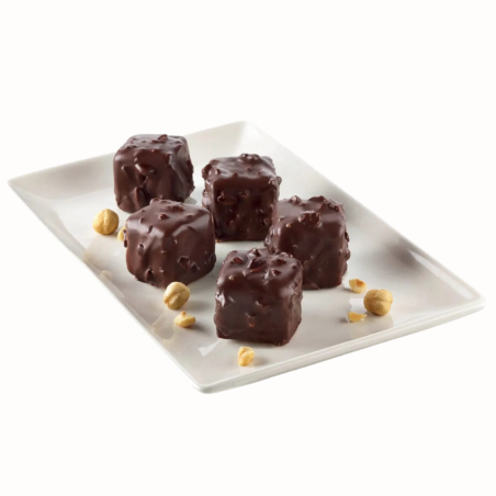 SF105 Cube Silikomart - uniwersalna forma silikonowa - kostka - dł. 35 x wys. 35 mm / poj. 42 ml x 15 porcji