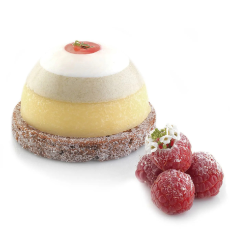 SF086 Magic Dome Silikomart - uniwersalna forma silikonowa - śr. 75 x wys. 40 mm / poj. 115 ml x 6 porcji