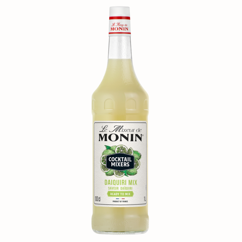 op. 1l Daiquiri Mix Le Mixeur de Monin - gotowa baza koktajlowa - szklana butelka op. 1l Daiquiri Mix Le Mixeur de Monin - gotowa baza koktajlowa - szklana butelka