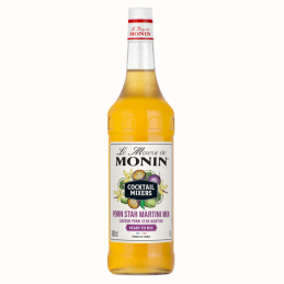 op. 1l Porn Star Martini Mix Le Mixeur de Monin - gotowa baza koktajlowa - szklana butelka