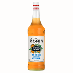 op. 1l Mai Tai Mix Le Mixeur de Monin - gotowa baza koktajlowa - szklana butelka