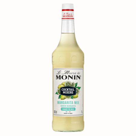 op. 1l Margarita Mix Le Mixeur de Monin - gotowa baza koktajlowa - szklana butelka