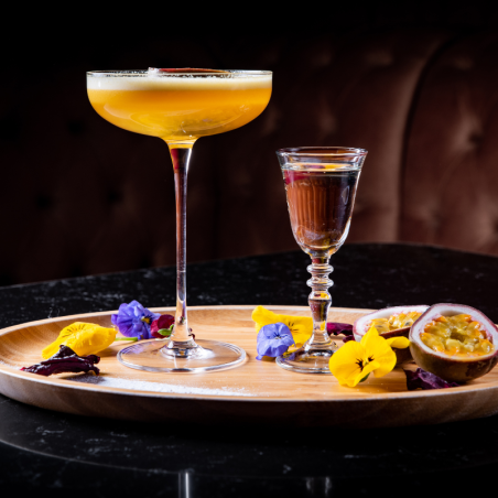 op. 1l Porn Star Martini Mix Le Mixeur de Monin - gotowa baza koktajlowa - szklana butelka