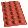 SF048 Small Diamond Silikomart - uniwersalna forma silikonowa - śr. 35 x wys. 23 mm / poj. 20 ml x 18 porcji