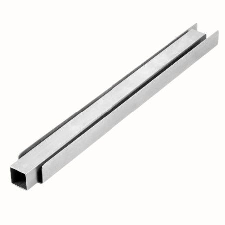 KMF01 Pavoni Italia - zestaw aluminiowych form do wypieku ciasta francuskiego - dł. 380 x szer. 33 x wys. 30 mm