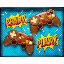 op. 140 g - Zestaw Game Controller - dekoracyjna tabliczka czekoladowa - pakiet prezentowy w pudełku