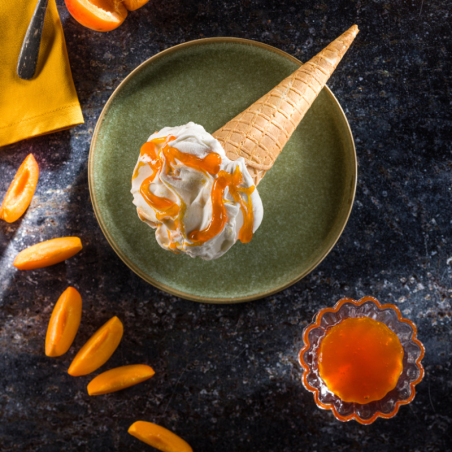 op. 3.5 kg Variegato Albicocca 12093644 Pernigotti - morelowa pasta cukiernicza - do przekładania i nadziewania