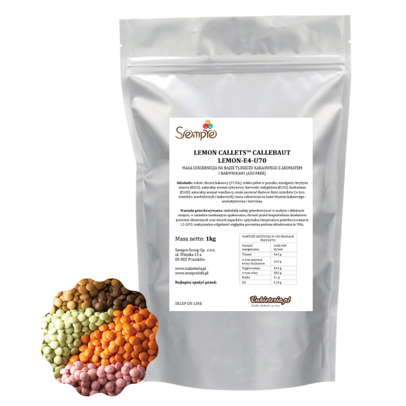 wyjątkowe połączenie białej czekolady z aromatem cytrynowym wyjątkowe połączenie białej czekolady z aromatem cytrynowym