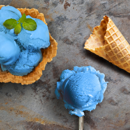 op. 3.5 kg Celestino Pernigotti - niebieska pasta o smaku gumy balonowej - do lodów i cukiernictwa - nr. kat. 12092043A