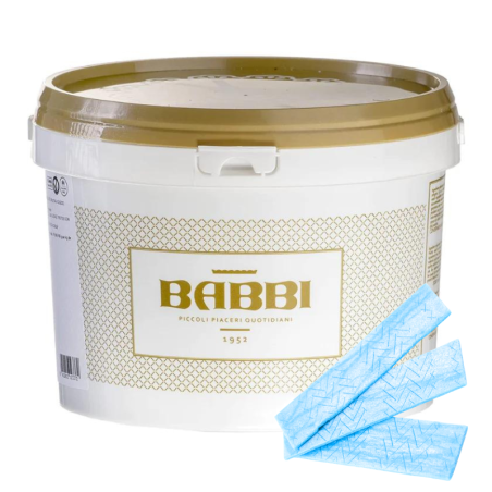 op. 3 kg Azzurro Babbi - niebieska pasta o smaku gumy balonowej - do lodów i cukiernictwa - nr. kat. 12407