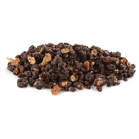 op. 1 kg Cacao Crumble Golden Touch Modecor - kruszonka czekoladowa z drobinkami złota - posypka dekoracyjna - nr. kat. 22163