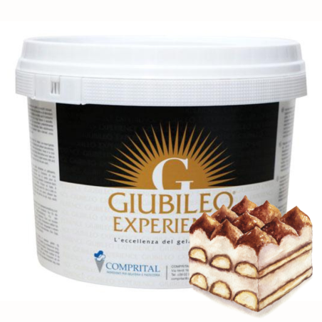 3 kg PASTA GIUBILEO TIRAMISU PC629PB COMPRITAL pasta smakowa z cukrem trzcinowym i gronowym