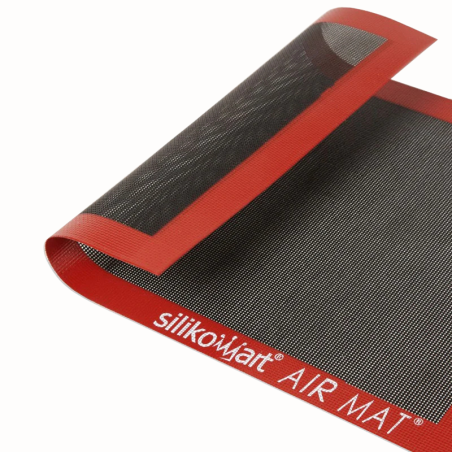 Air Mat Silikomart - dł. 583 x szer. 384 mm - perforowana mata cukiernicza do wypieków