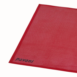 FOROSIL53 Pavoni - dł. 520 x szer. 315 mm - perforowana mata cukiernicza do wypieków