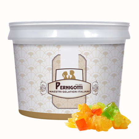 op. 5.5 kg Cassata Alla Siciliana Con Canditi Pernigotti - pasta z owocami kandyzowanymi z nutą migdałów - nr. kat 12092014A