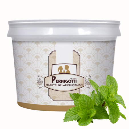 op. 3.5 kg Menta Bianca Pernigotti - miętowa pasta cukiernicza - bez barwników - nr. kat. 12093043A