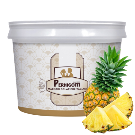 op. 3.5 kg Pasta Ananas - owocowa pasta smakowa do lodów i cukiernictwa - nr. kat. 12094561 Pernigotti