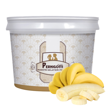 op. 3.5 kg Pasta Banan - owocowa pasta smakowa do lodów i cukiernictwa - nr. kat. 12094491 Pernigotti