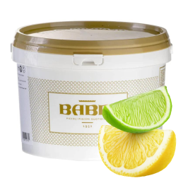 3kg VARIEGATO LIME pasta limonkowa z kandyzowaną skórką cytrynową BABBI
