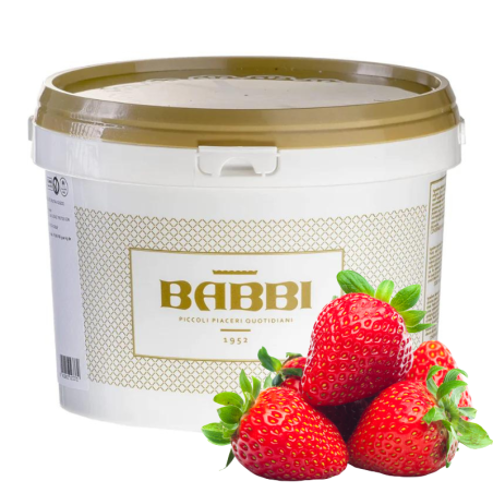 3kg VARIEGATO FRAGOLA pasta truskawkowa z całymi owocami 12604 BABBI