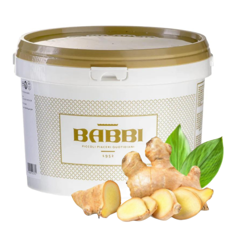 3kg VARIEGATO ZENZERO pasta imbirowa z kandyzowanym imbirem 12637 BABBI