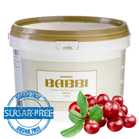 3 kg VARIEGATO CRANBERRY B-FREE 12671 BABBI żurawinowa pasta do przekładania bez dodatku cukru