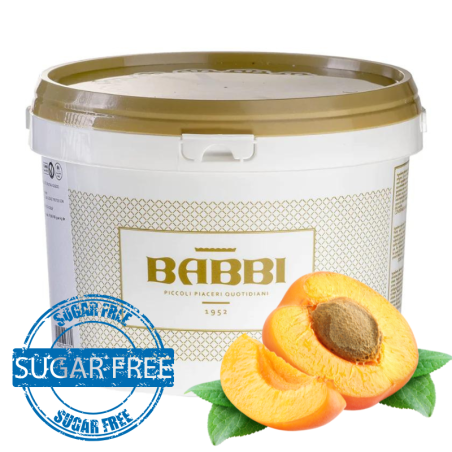 op. 3 kg Variegato Albicocca B-Free 1230149 Babbi - morelowa pasta cukiernicza - bez dodatku cukrów