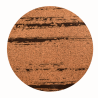 op. 240 szt. Brązowe koła czekoladowe - 92098 Modecor - zestaw dekoracji z ciemnej czekolady - śr. 28 mm