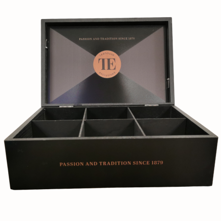 Drewniane pudełko do ekspozycji herbat - Gourmet i Luxury Tea Bag - Teahouse Exclusives