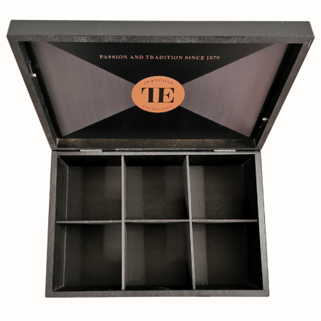Drewniane pudełko do ekspozycji herbat - Gourmet i Luxury Tea Bag - Teahouse Exclusives