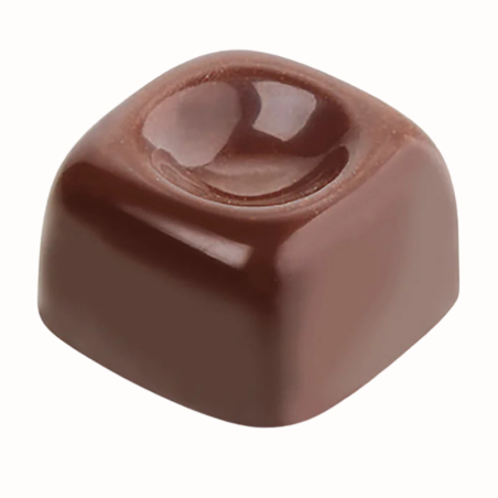 PC47 Pavoni Italia - forma z tritanu do pralin - dł. 27 x szer. 27 x wys. 15 mm / poj. 10 g x 21 pralin