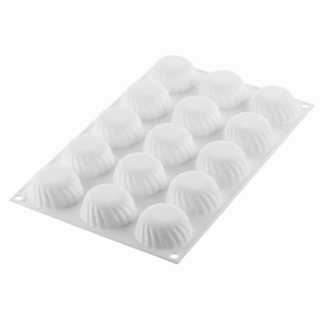 Samurai 30 Silikomart - forma silikonowa do monoporcji i deserów - śr. 46 x wys. 23 mm / poj. 30 ml x 15 porcji