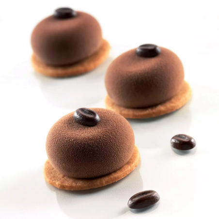 Globe 26 Silikomart - forma silikonowa do monoporcji i deserów - śr. 45 x wys. 20 mm / poj. 26 ml x 15 porcji