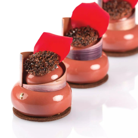 Globe 26 Silikomart - forma silikonowa do monoporcji i deserów - śr. 45 x wys. 20 mm / poj. 26 ml x 15 porcji