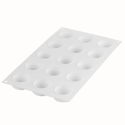 Essenziale 30 Silikomart - forma silikonowa do monoporcji i deserów - śr. 45 x wys. 20 mm / poj. 30 ml x 15 porcji