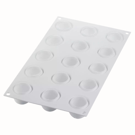 Mela Ciliegia Pesca 30 Silikomart - forma silikonowa do owocowych deserów - śr. 39 x wys. 30 mm / poj. 30 ml x 15 porcji