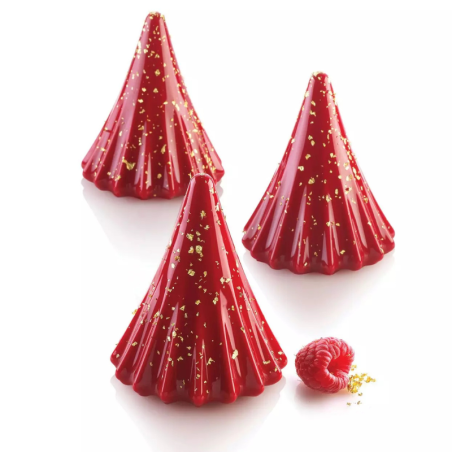 Astro 95 Silikomart - forma silikonowa do monoporcji i deserów - śr. 67 x wys. 79 mm / poj. 95 ml x 8 porcji